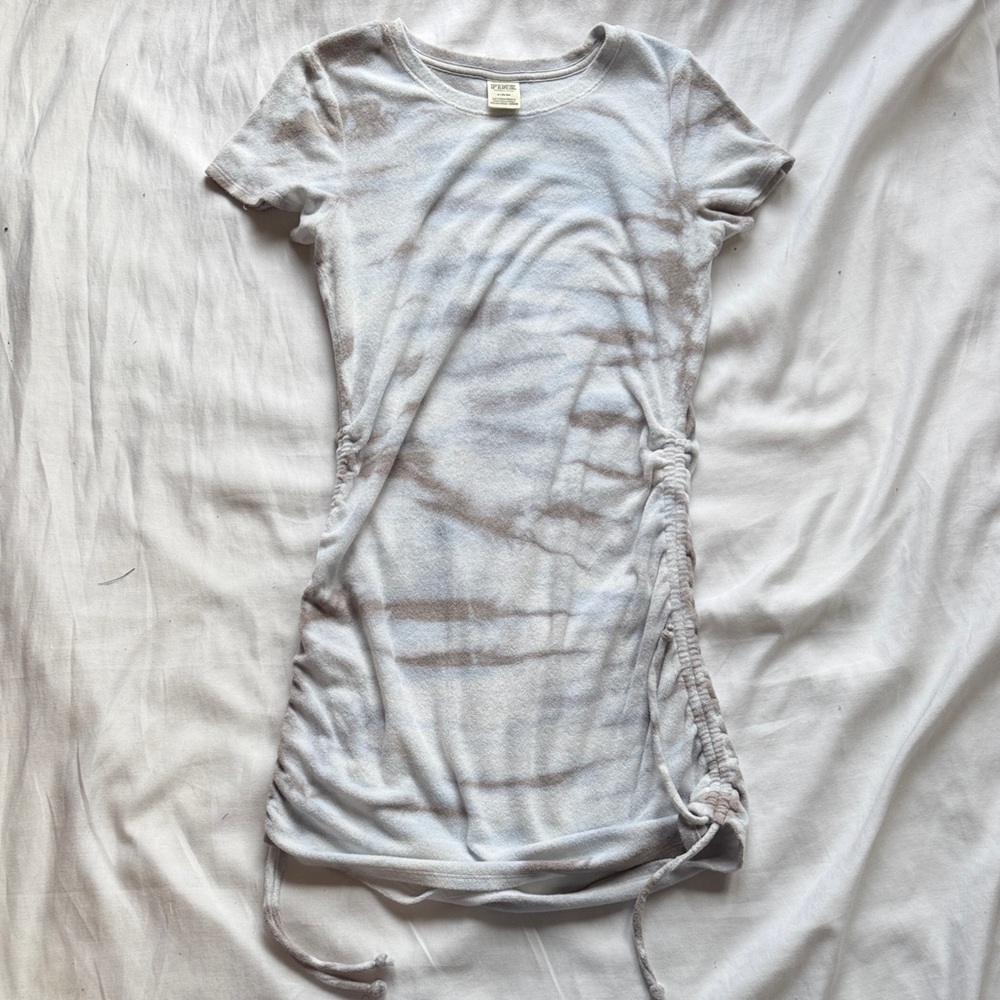 Victoria's Secret pink Gray Tie-Dye Mini Dress